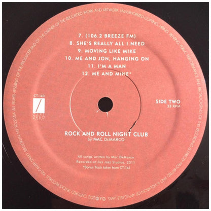 MAC DEMARCO - ROCK & ROLL NIGHT CLUB | VINILO