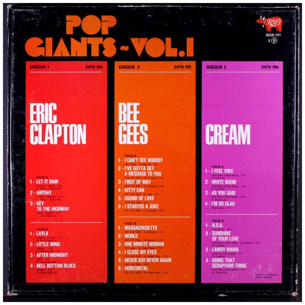 POP GIANTS - V.A. - VOL. 1 (3LP-BOX) | VINILO USADO