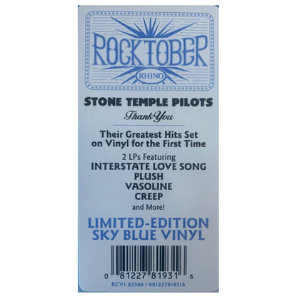 STONE TEMPLE PILOTS - THANK YOU (2LP) (SKY BLUE VINYL) | VINILO