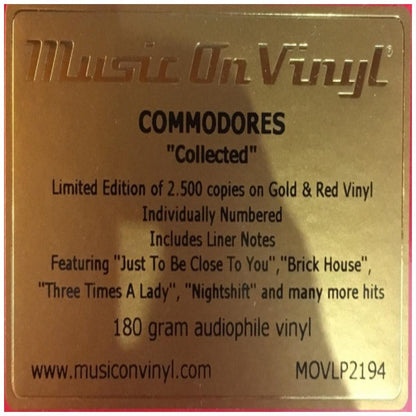 COMMODORES - COLLECTED (2LP) | VINILO