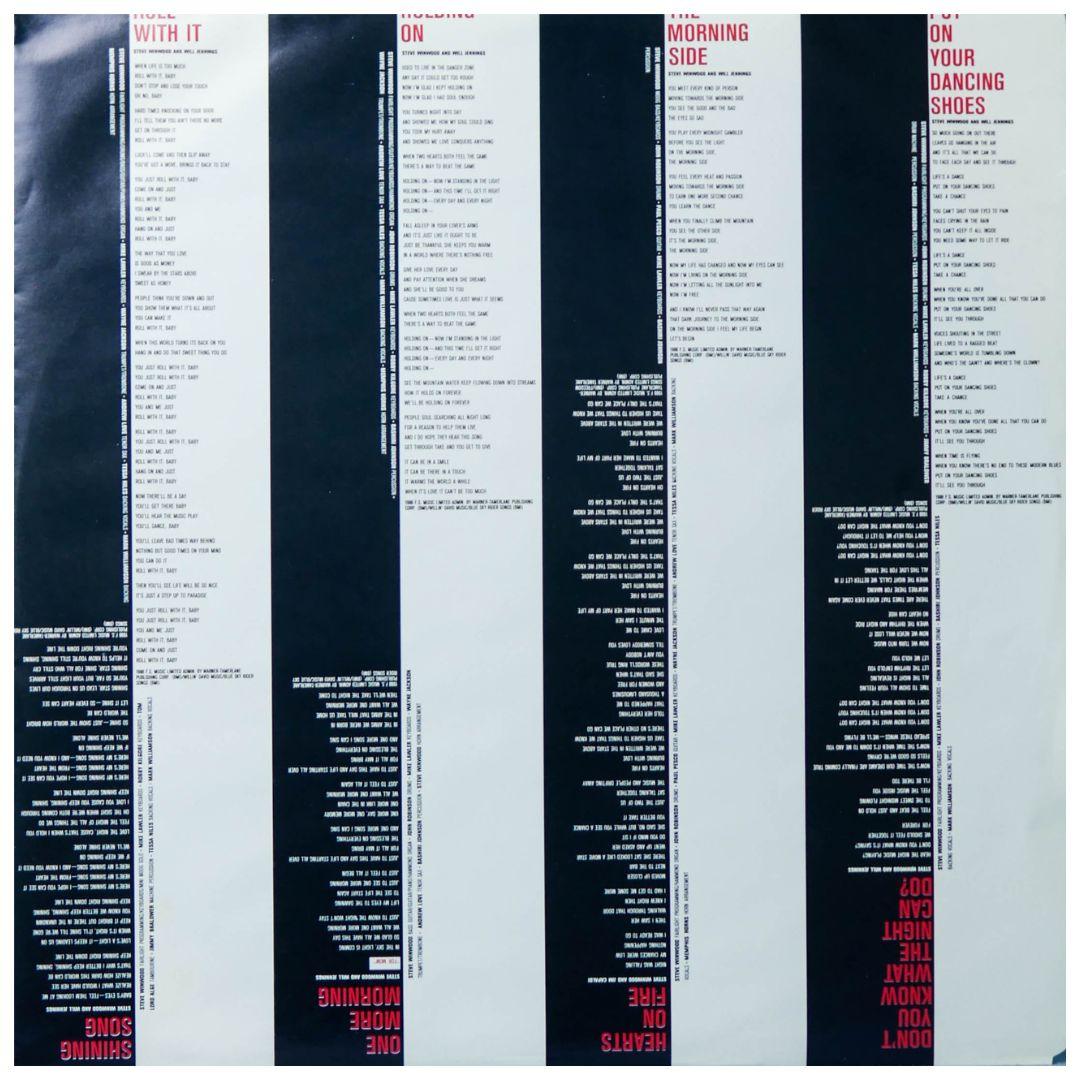 STEVE WINWOOD - ROLL WITH IT | VINILO USADO