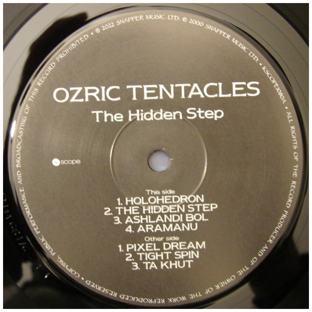 OZRIC TENTACLES - HIDDEN STEP | VINILO