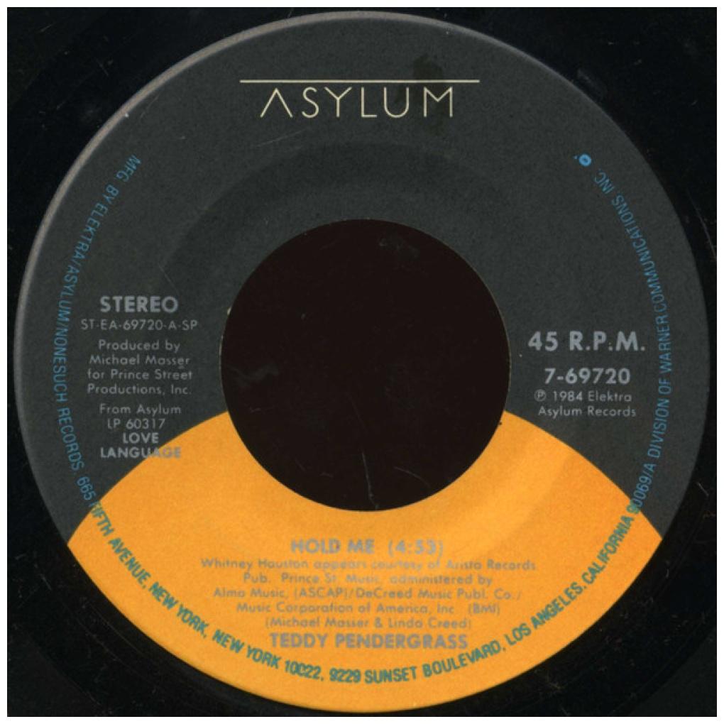 TEDDY PENDERGRASS - HOLD ME | 7" SINGLE USADO