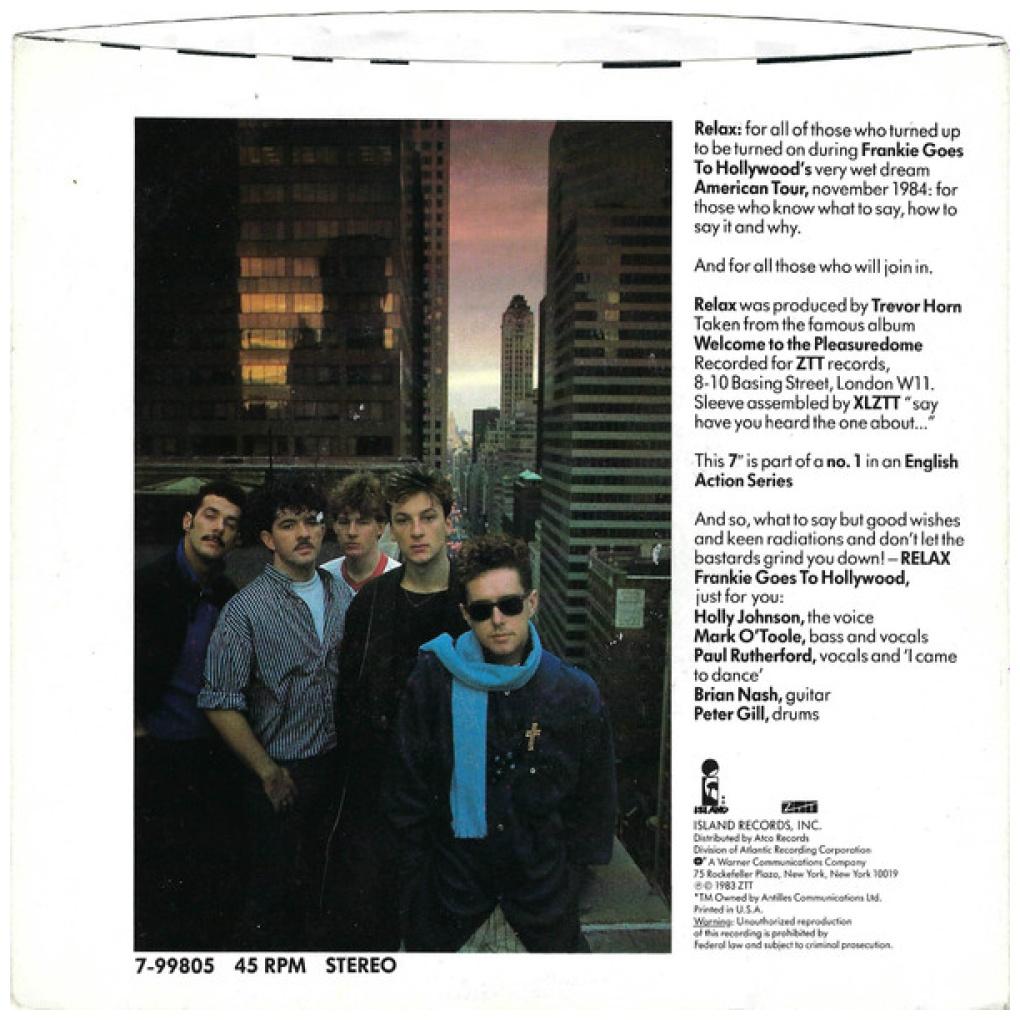 WANG CHUNG - EVERYBODY HAVE FUN TONIGHT | 7" SINGLE USADO