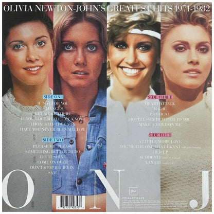 OLIVIA NEWTON JOHN - GREATEST HITS 1971-1982 (2LP) (PINK/BLUE VINYL) | VINILO