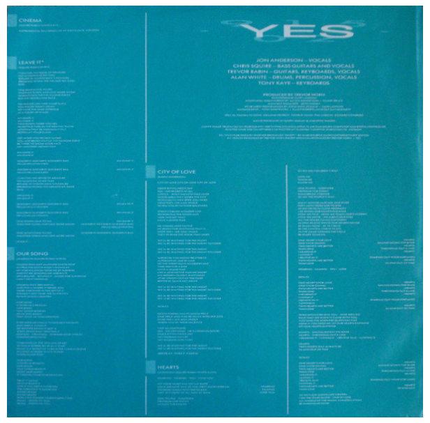 YES - 90125 | VINILO USADO