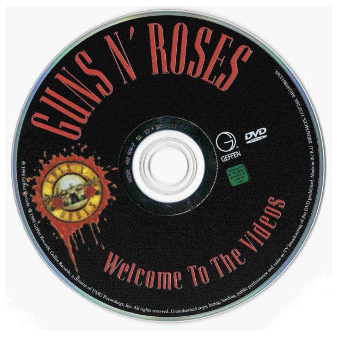 GUNS N  ROSES - WELCOME TO THE VIDEOS | DVD