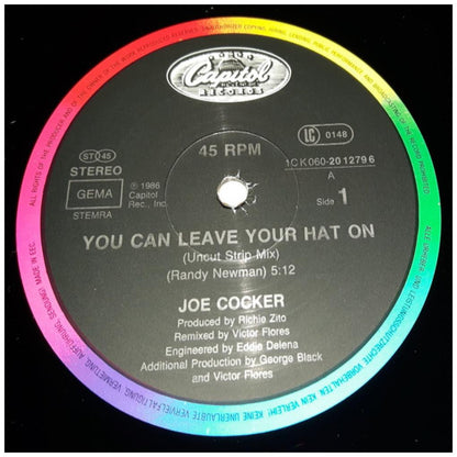 JOE COCKER - YOU CAN LEAVE YOUR HAT ON | 12" MAXI SINGLE VINILO USADO