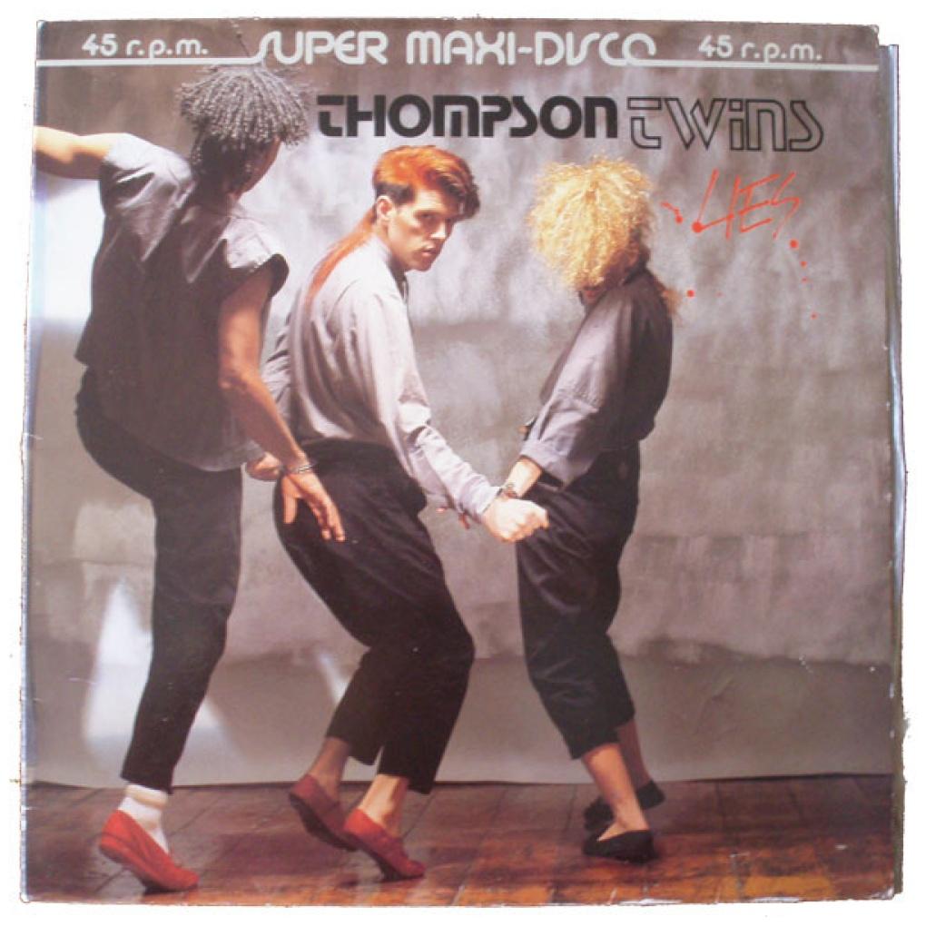 THOMPSON TWINS - LIES | 12'' MAXI SINGLE USADO