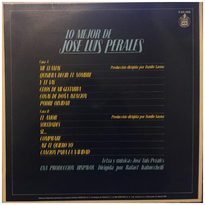 JOSE LUIS PERALES - LO MEJOR | VINILO USADO