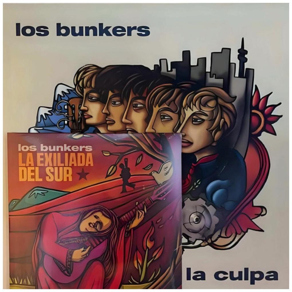 LOS BUNKERS - LA CULPA (INC. LA EXILIADA DEL SUR 7") | VINILO