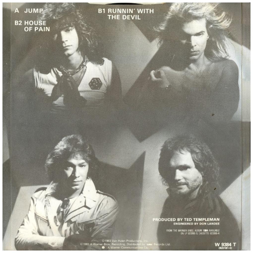 VAN HALEN - JUMP! | 12'' MAXI SINGLE USADO