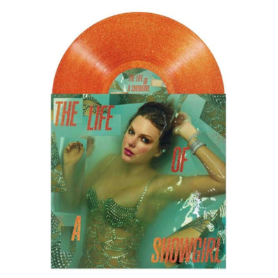 (PREVENTA) TAYLOR SWIFT - THE LIFE OF A SHOWGIRL (ORANGE GLITTER) | VINILO