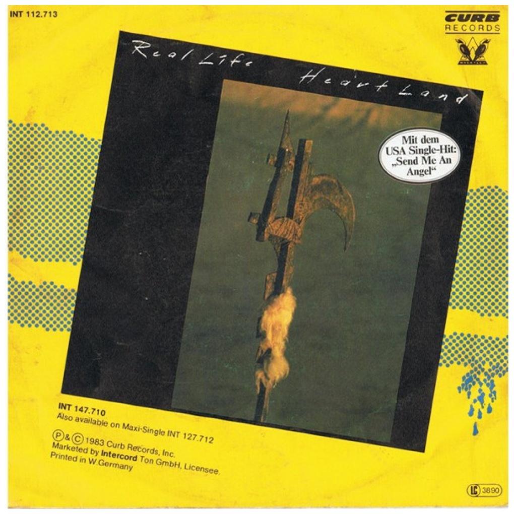 REAL LIFE - CATCH ME I'M FALLING | 7" SINGLE USADO