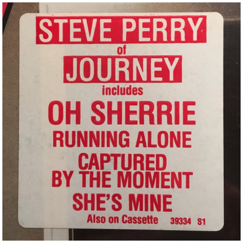 STEVE PERRY - STREET TALK | VINILO USADO