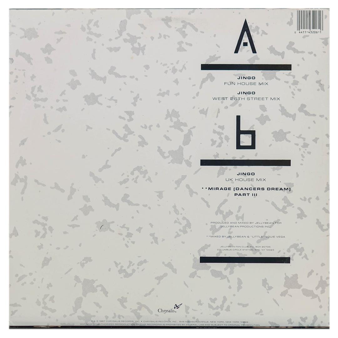 JELLYBEAN  - JINGO | 12" MAXI SINGLE USADO