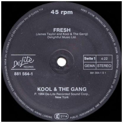 KOOL & THE GANG - FRESH | 12" MAXI SINGLE VINILO USADO