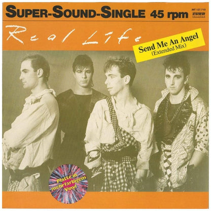 REAL LIFE - SEND ME AN ANGEL (PLATTE IN MEHRFARBIGEM VINYL) | 12'' MAXI SINGLE USADO
