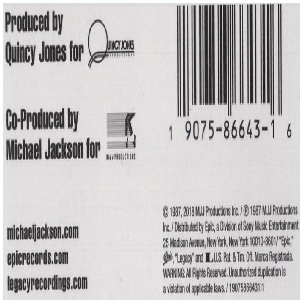 MICHAEL JACKSON - BAD (PICTURE DISC) | VINILO