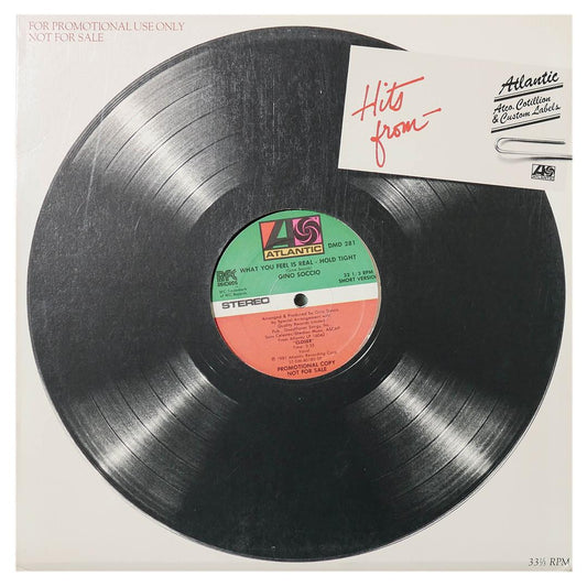 GINO SOCCIO  - WHAT YOU FEEL IS REAL - HOLD TIGHT | 12" MAXI SINGLE USADO