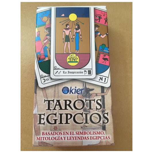 TAROTS EGIPCIOS (TAPA BLANDA) - KIER | LIBRO