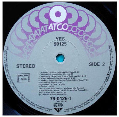 YES - 90125 | VINILO USADO
