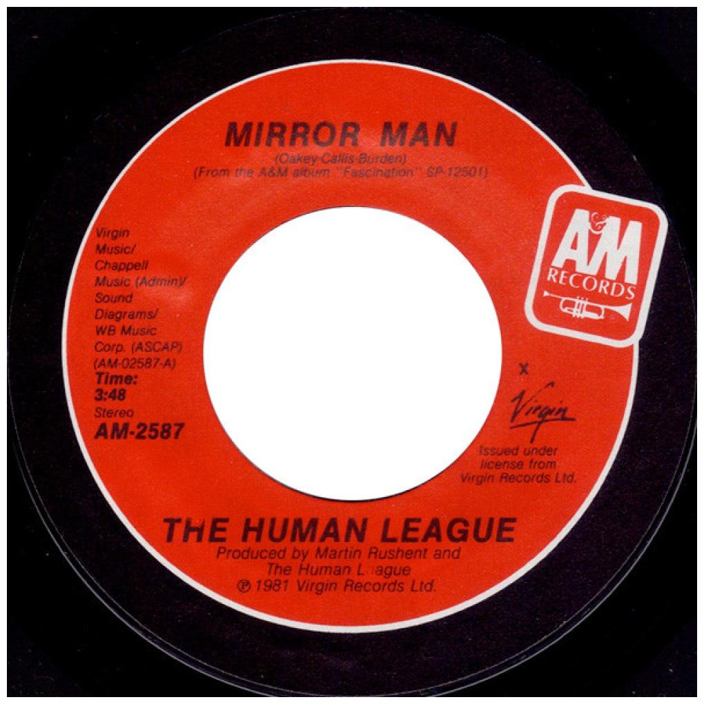 HUMAN LEAGUE - MIRROR MAN | 7" SINGLE USADO