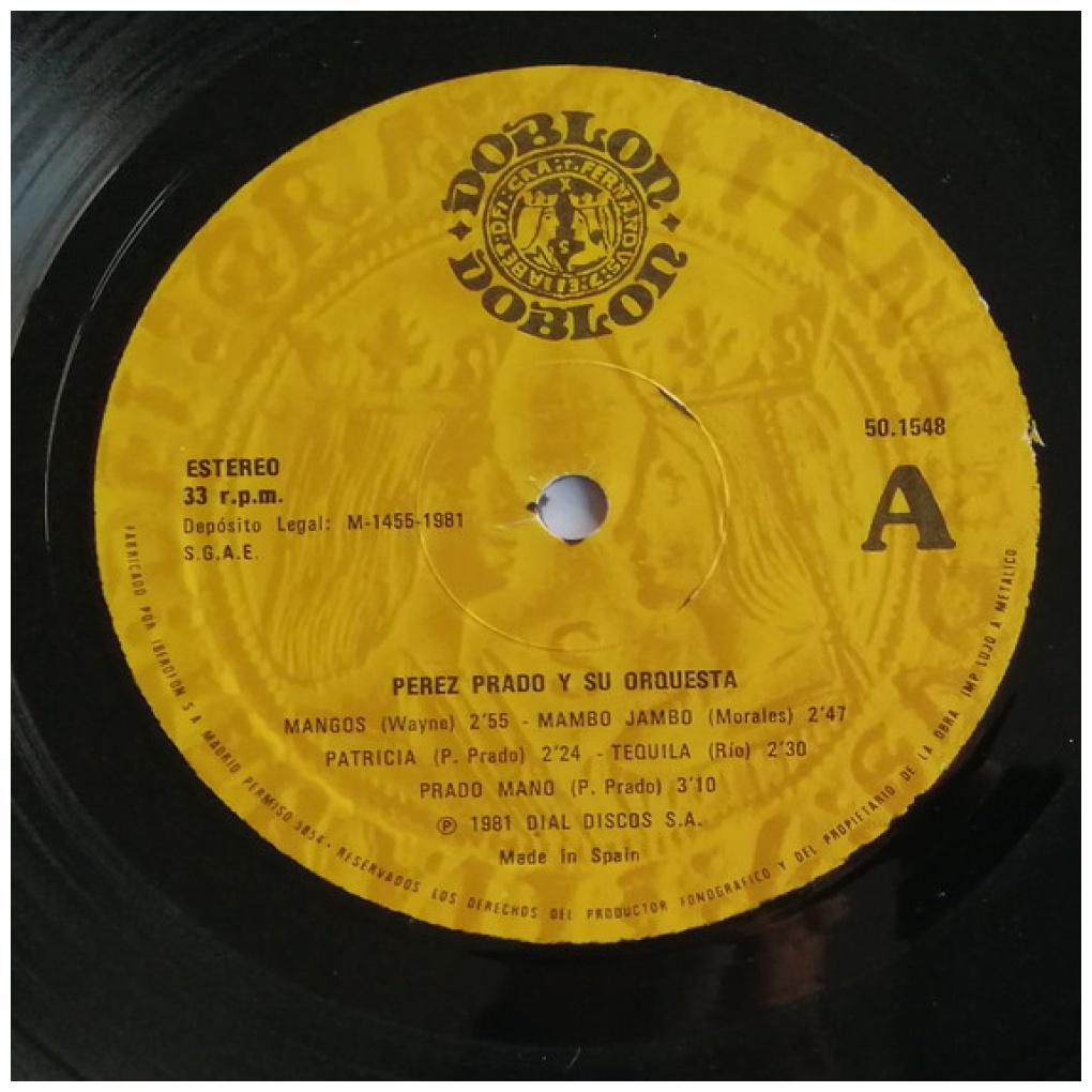 PEREZ PRADO - PEREZ PRADO Y SU ORQUESTA | VINILO USADO