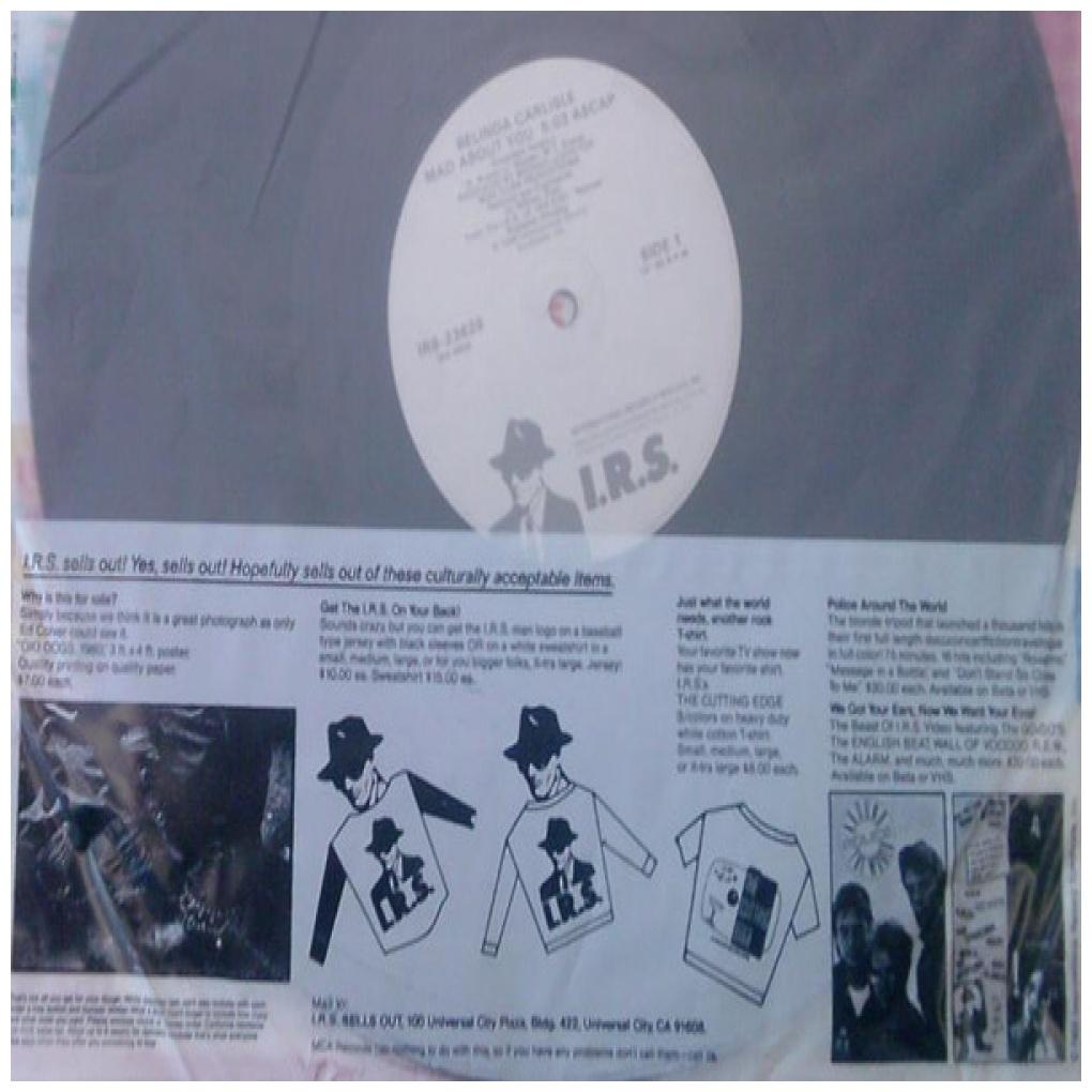 BELINDA CARLISLE - MAD ABOUT YOU | 12" MAXI SINGLE VINILO USADO