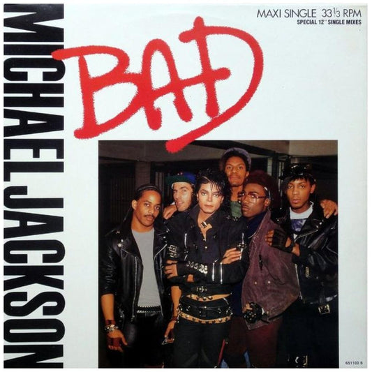 MICHAEL JACKSON - BAD | 12'' MAXI SINGLE USADO