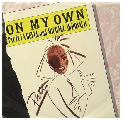 PATTI LA BELLE AND MICHAEL MCDONALD - ON MY OWN | 7" SINGLE USADO