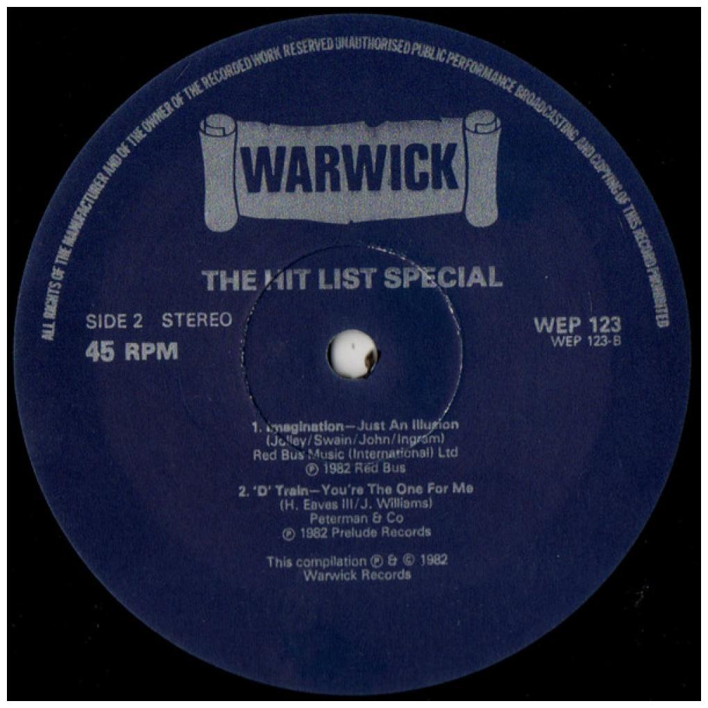 THE HIT LIST SPECIAL - 4 SMASH HITS: EXTENDED VERSIONS | VINILO USADO