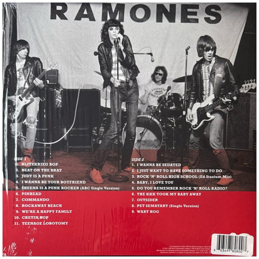 RAMONES - GREATEST HITS (CLEAR VINYL) | VINILO