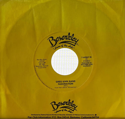 GREG KIHN BAND - JEOPARDY | 7   SINGLE VINILO USADO