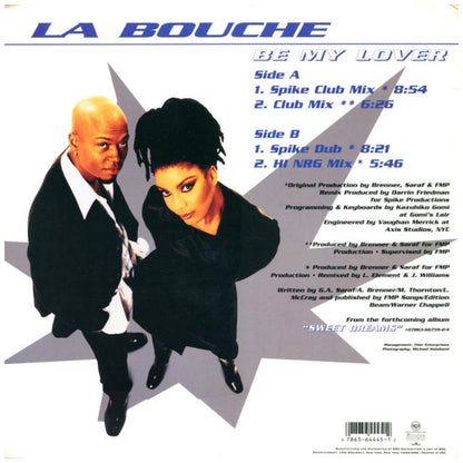 LA BOUCHE - BE MY LOVER | 12'' MAXI SINGLE USADO