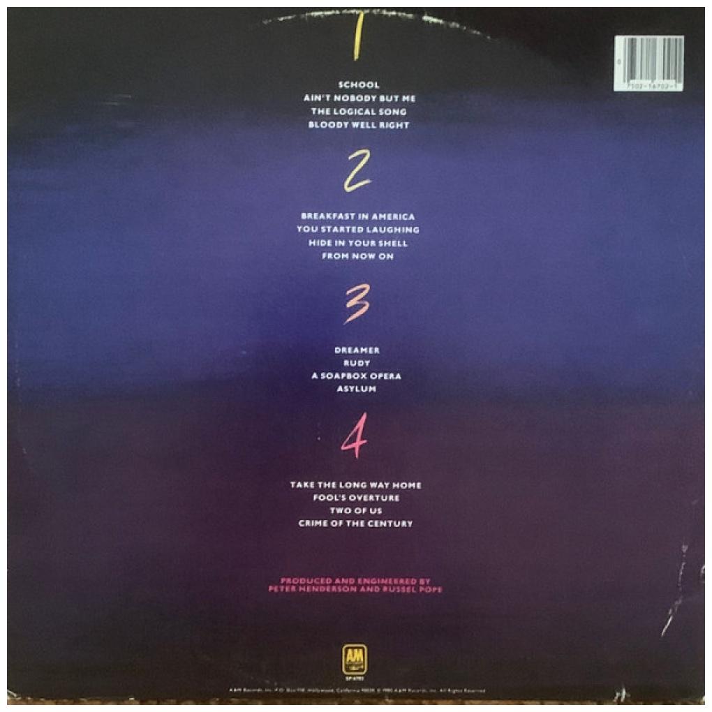 SUPERTRAMP - PARIS (2LP) | VINILO USADO