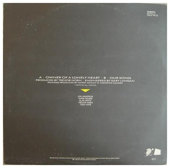 YES  - OWNER OF THE LONELY HEART | 12" MAXI SINGLE USADO