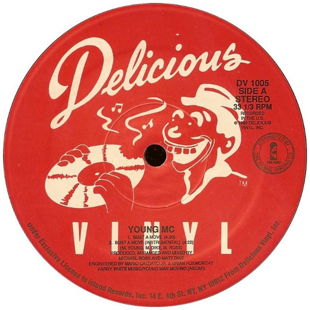 YOUNG MC - BUST A MOVE | 12" MAXI SINGLE VINILO USADO