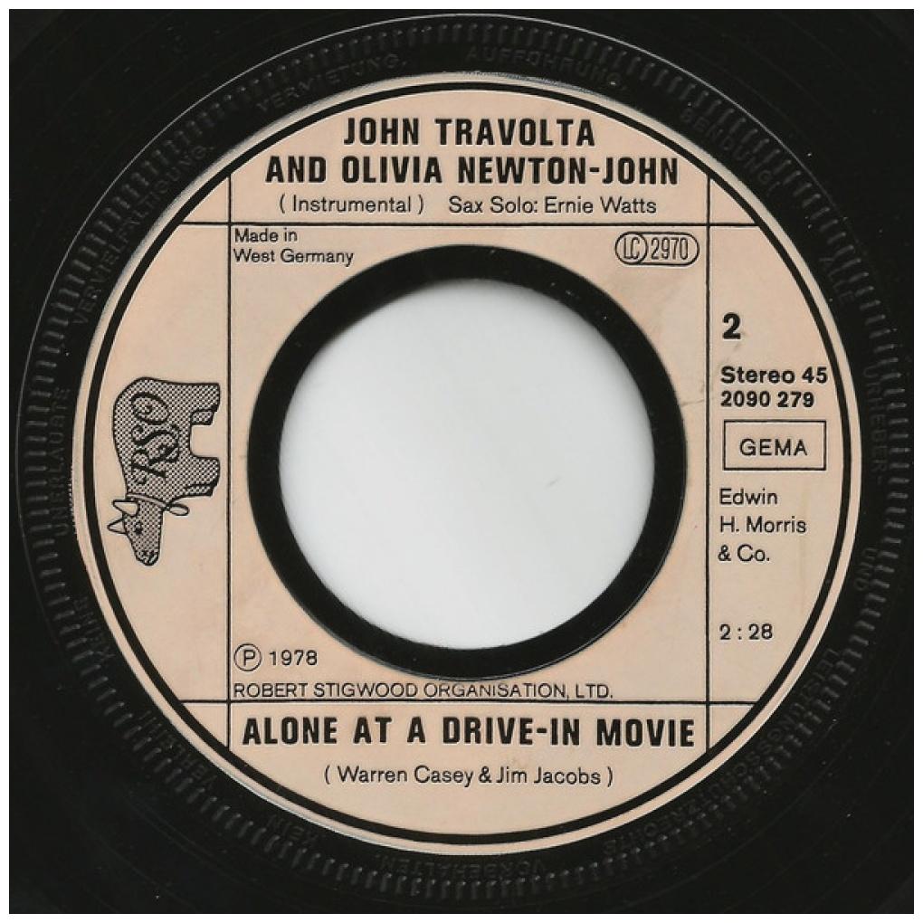 JOHN TRAVOLTA & OLIVIA NEWTON-JOHN - YOU'RE THE ONE THAT I WANT | 7" SINGLE USADO