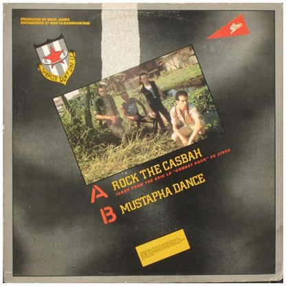 THE CLASH - ROCK THE CASBAH/MUSTAPHA DANCE | 12'' MAXI SINGLE USADO