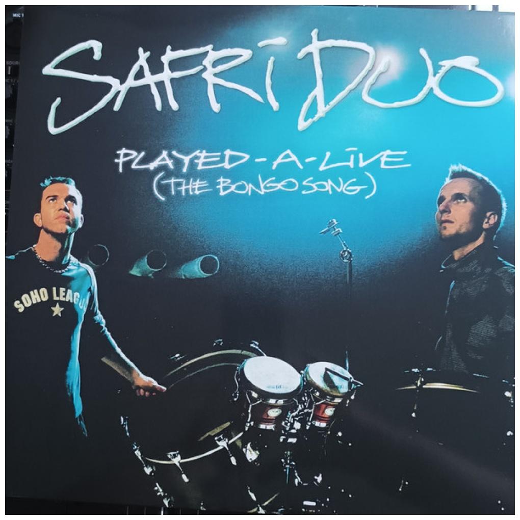 SAFRI DUO - PLAYED-A-LIVE (THE BONGO SONG) | 12'' MAXI SINGLE