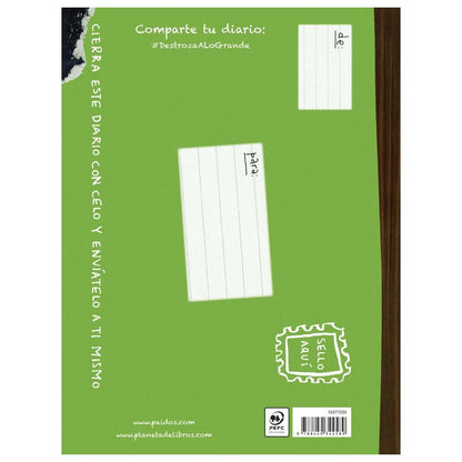 DESTROZA ESTE DIARIO. A LO GRANDE - VERDE FLÚOR (TAPA BLANDA) - KERI SMITH | LIBRO