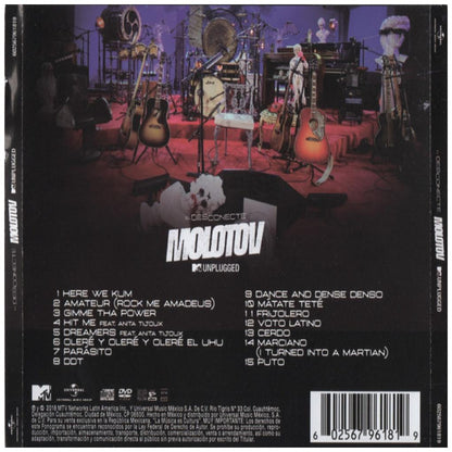 MOLOTOV - EL DESCONECTE: MTV UNPLUGGED (CD+DVD) | CD