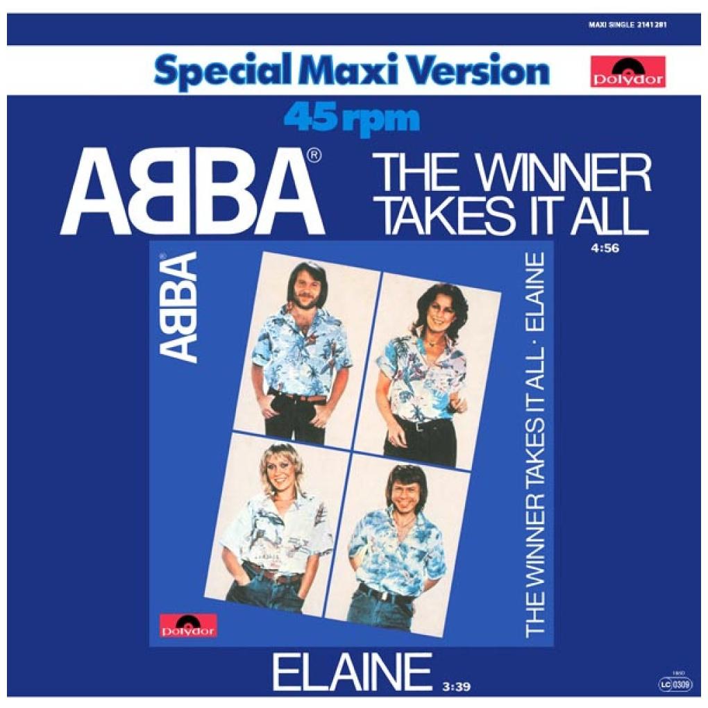 ABBA - THE WINNERS TAKES IT ALL | 12'' MAXI SINGLE USADO