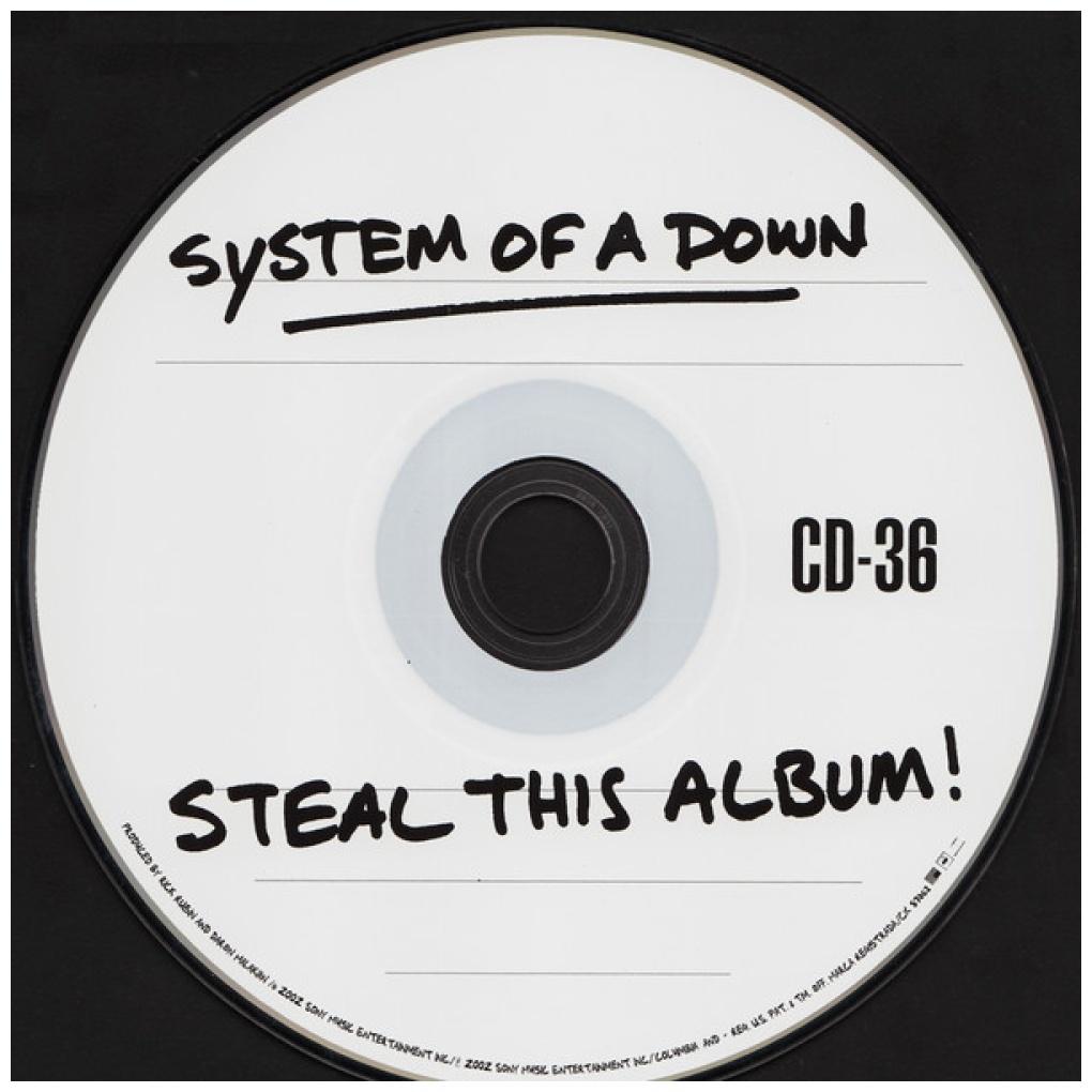 SYSTEM OF A DOWN - STEAL THIS ALBUM | CD