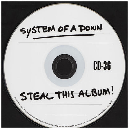 SYSTEM OF A DOWN - STEAL THIS ALBUM | CD