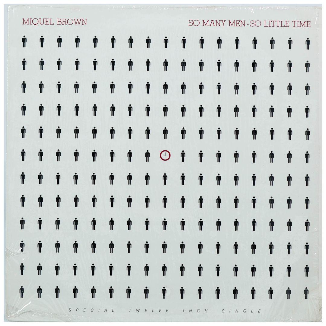 MIQUEL BROWN - SO MANY MAN - SO LITTLE TIME | 12" MAXI SINGLE USADO