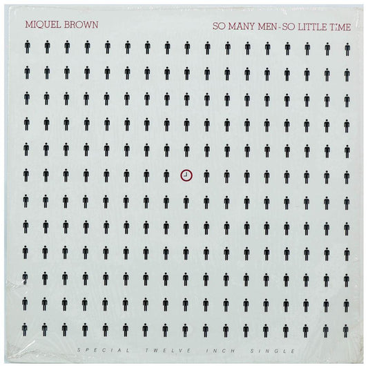 MIQUEL BROWN - SO MANY MAN - SO LITTLE TIME | 12" MAXI SINGLE USADO
