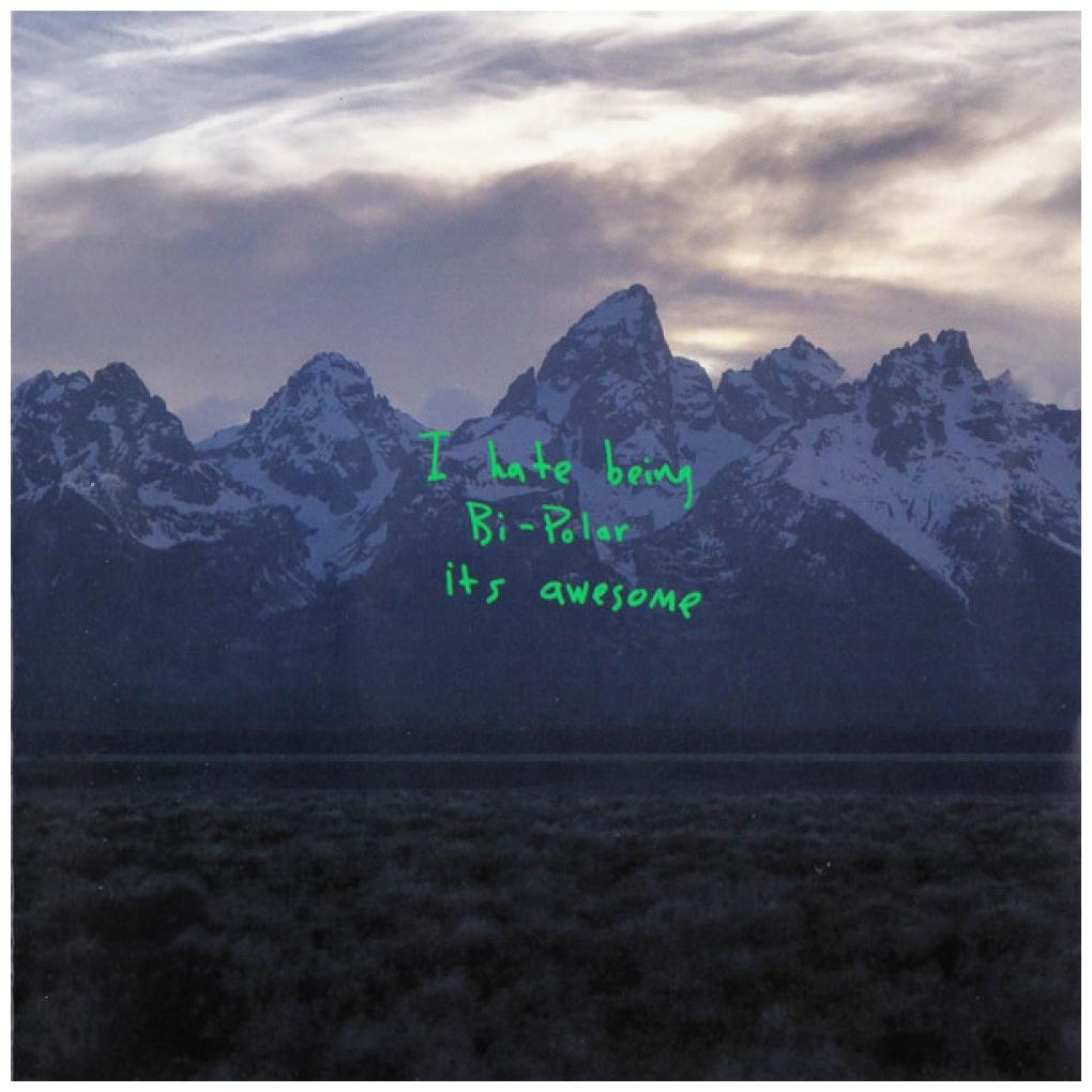 KANYE WEST  - I HATE BEING BI-POLAR IT'S AWESOME | CD