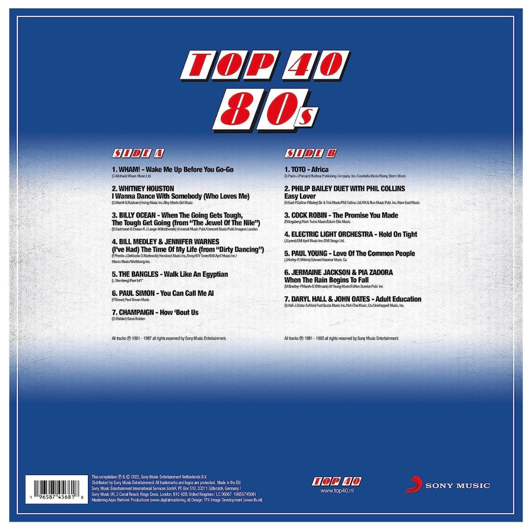 TOP 40 80 S - VARIOUS TOP 40 80 S | VINILO